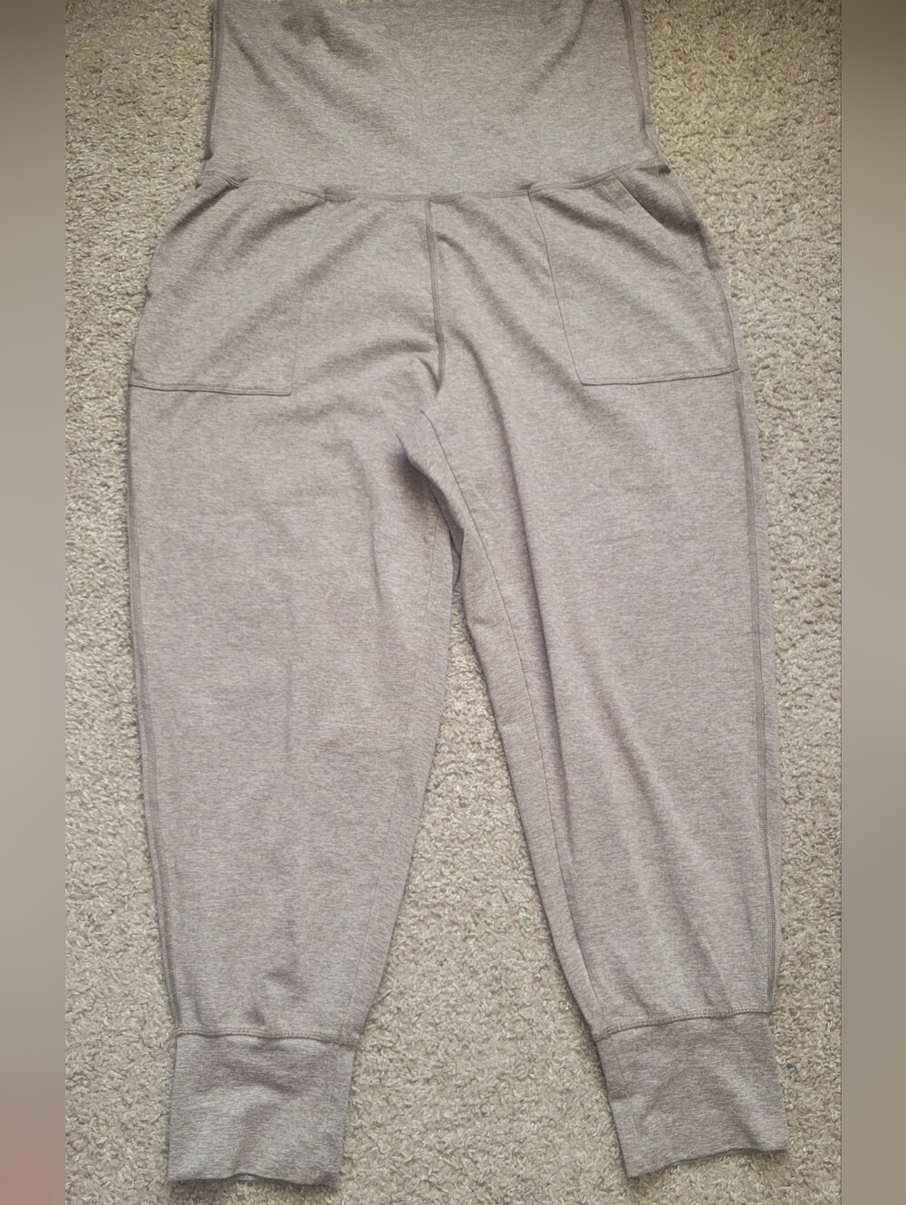 Aerie heathered mauve lounge leggings, size L/G